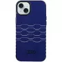 Audi IML MagSafe Case voor iPhone 15 Plus / 14 Plus 6.7 Navy Blue Hardcase