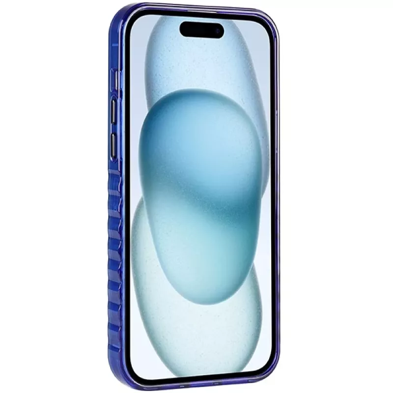Audi IML MagSafe Case voor iPhone 15 Plus / 14 Plus 6.7 Navy Blue Hardcase