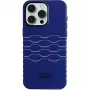 Audi IML MagSafe Case voor iPhone 15 Pro Max 6,7 inch Navy Blue Hard Case