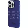 Audi IML MagSafe Case voor iPhone 15 Pro Max 6,7 inch Navy Blue Hard Case