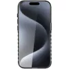 Audi IML Big Logo MagSafe Case voor iPhone 15 Pro 6,1 inch zwart Hartschale