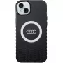 Audi IML Big Logo MagSafe Case voor iPhone 15 Plus / 14 Plus 6,7 inch zwart Hartschale