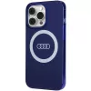 Audi IML Big Logo MagSafe Case voor iPhone 13 Pro / 13 6.1 navy blue hard case