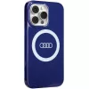 Audi IML Big Logo MagSafe Case voor iPhone 13 Pro / 13 6.1 navy blue hard case
