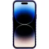 Audi IML Big Logo MagSafe Case voor iPhone 14 Pro 6.1 navy blue hardcase AU-IMLMIP14P-Q5/D2-BE