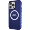 Audi IML Big Logo MagSafe Case voor iPhone 14 Pro Max 6,7 navy blue hardcase