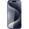 Audi IML Big Logo MagSafe Case voor iPhone 15 Pro 6.1 navy blue hardcase