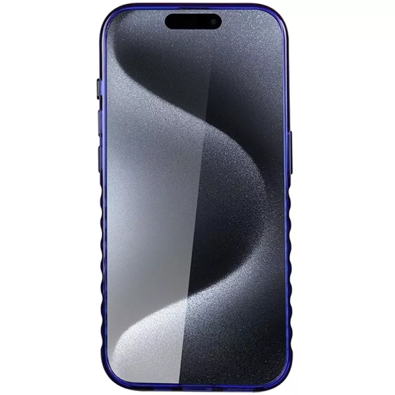 Audi IML Big Logo MagSafe Case voor iPhone 15 Pro Max 6,7 navy blue hardcase AU-IMLMIP15PM-Q5/D2-BE