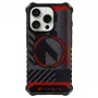 Audi IML Sport MagSafe Case voor iPhone 15 Pro Max 6,7 inch zwart Hardcase