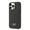 Audi Silicone Case voor iPhone 16 Pro Max 6.9 inch zwart hard case AU-LSRIP16PM-Q3/D1-BK