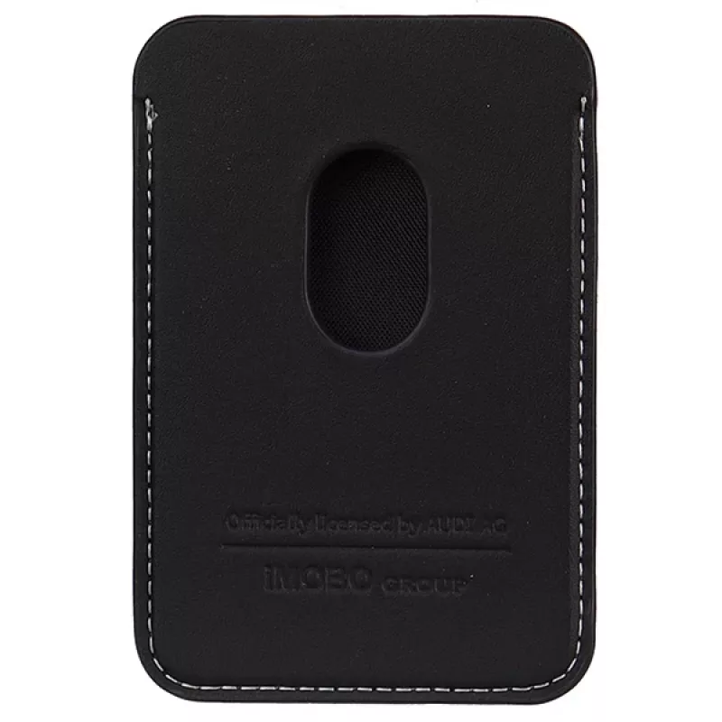 Audi portemonnee van kunstleder met kaartvak zwart MagSafe AU-MSCH-Q3/D1-BK