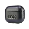 Audi leder Big Logo AirPods 3 hoes zwart AU-AP3-GT/D3-BK