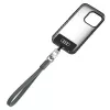 AUDI Universal Phone Lanyard 28cm 10mm Leather grijs AU-HSLSL-GT/D1-GY