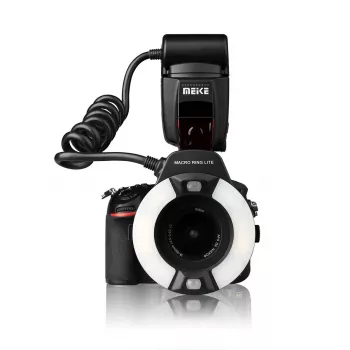 Meike MK-14EXT-C macro ringflitser voor Canon E-TTL/E-TTL II