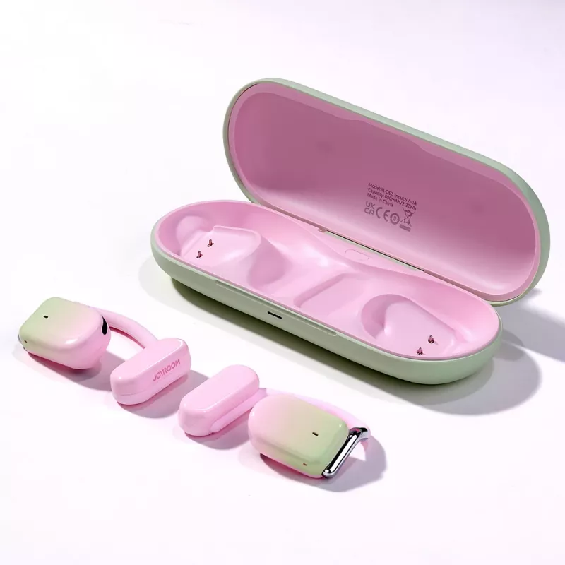Joyroom Openfree JR-OE2 TWS draadloze open-ear-koptelefoon - Roze