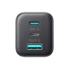 Joyroom JR-TO1 GaN 45W USB-C Lightning USB-A wandopladapter - Zwart