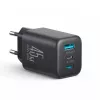 Joyroom JR-TO1 GaN 45W USB-C Lightning USB-A wandopladapter - Zwart