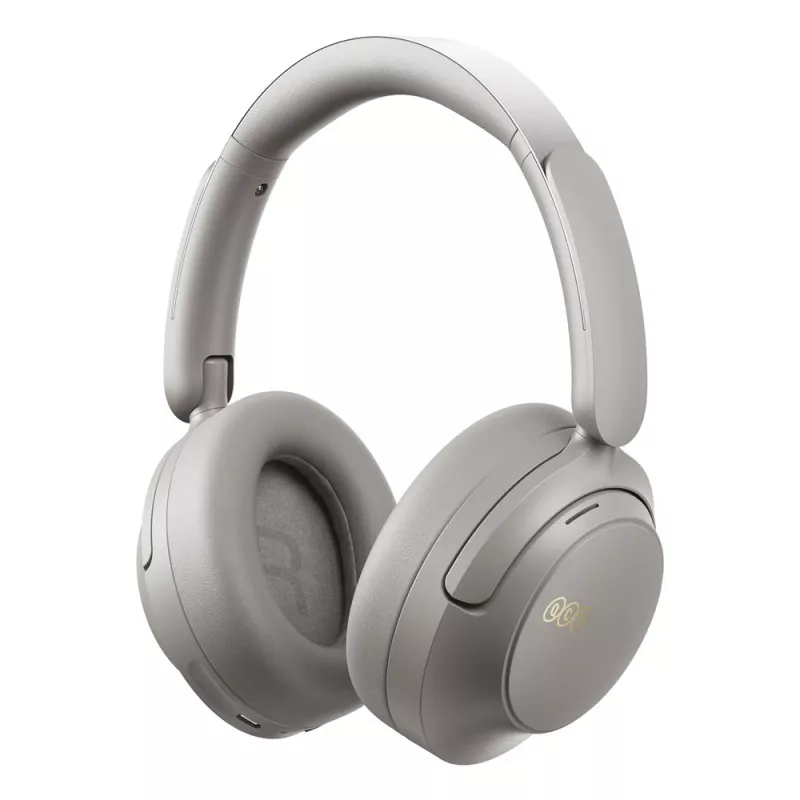 QCY H3S Draadloze Over-Ear Koptelefoon met LDAC en ANC - Grijs