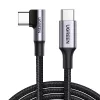UGREEN USB-C naar USB-C haakse kabel US334 5A PD 100W 2m zwart
