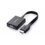 UGREEN HDMI naar VGA Adapter MM103, 25cm, Zwart