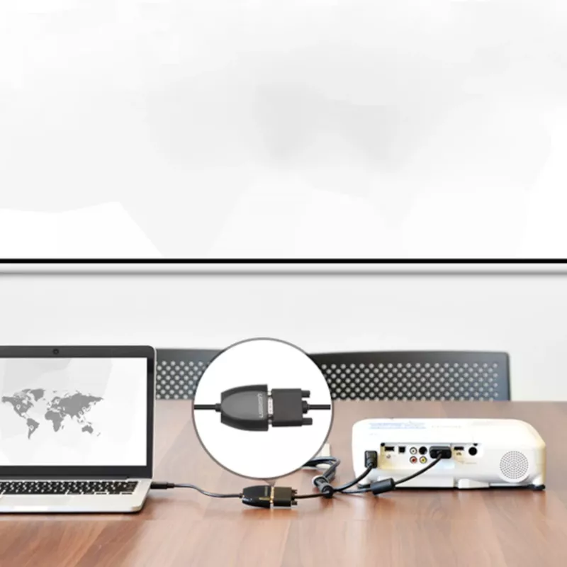UGREEN HDMI naar VGA Converter MM105, geen audio, Zwart