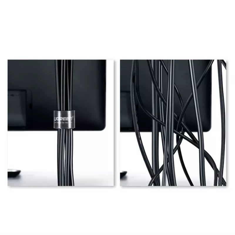 UGREEN LP124 kabel-organizer-band 5m zwart