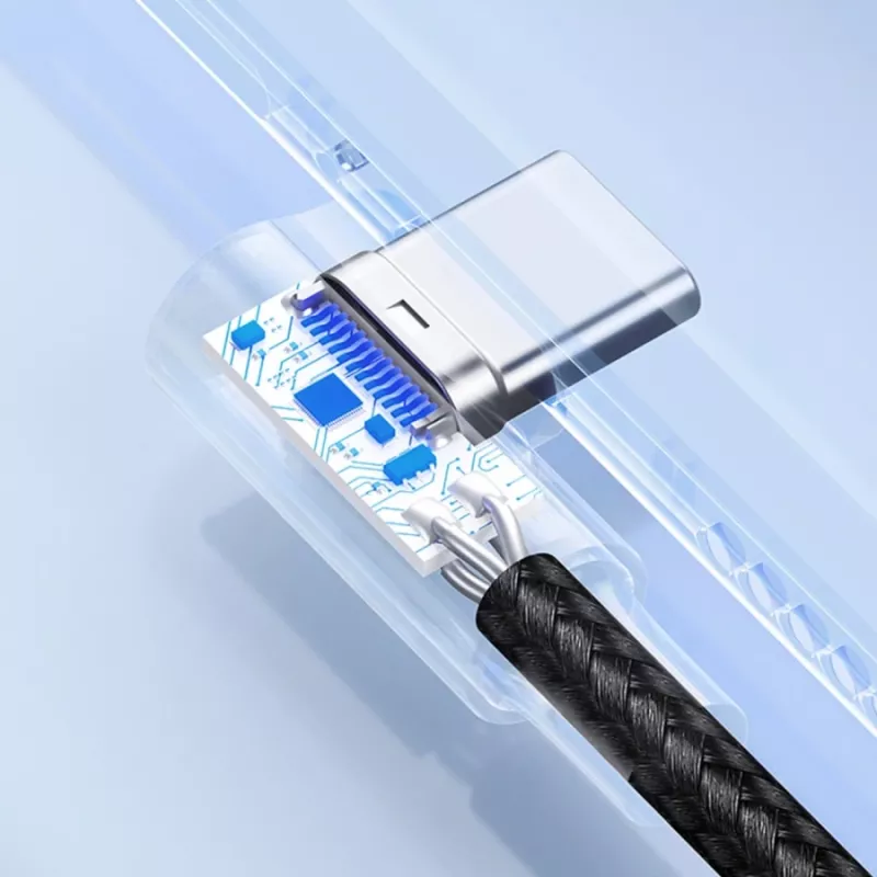 UGREEN USB-C naar USB-A 2.0 haakse kabel US176, 3A, 3m zwart