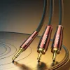 UGREEN 2x RCA (Cinch) naar 3,5 mm audiokabel, 2 m, zwart