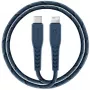 ENERGEA Nyloflex USB-C naar Lightning-kabel MFi-gecertificeerd 1,5m blauw
