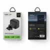 ENERGEA Travelite GAN66 66W GaN USB-C-oplader 2C1A zwart US+EU