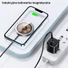 USAMS magnetische draadloze oplader 15W aluminium zwart US-CD183