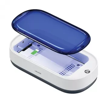 USAMS UV-C-sterilisator met draadloze oplader 15W wit ZB151XDH01 (US-ZB151)