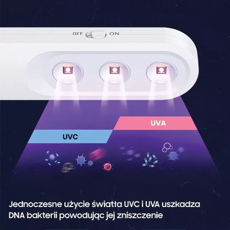 USAMS mini UV-C handsterilisator wit ZB159XDD01 (US-ZB159)