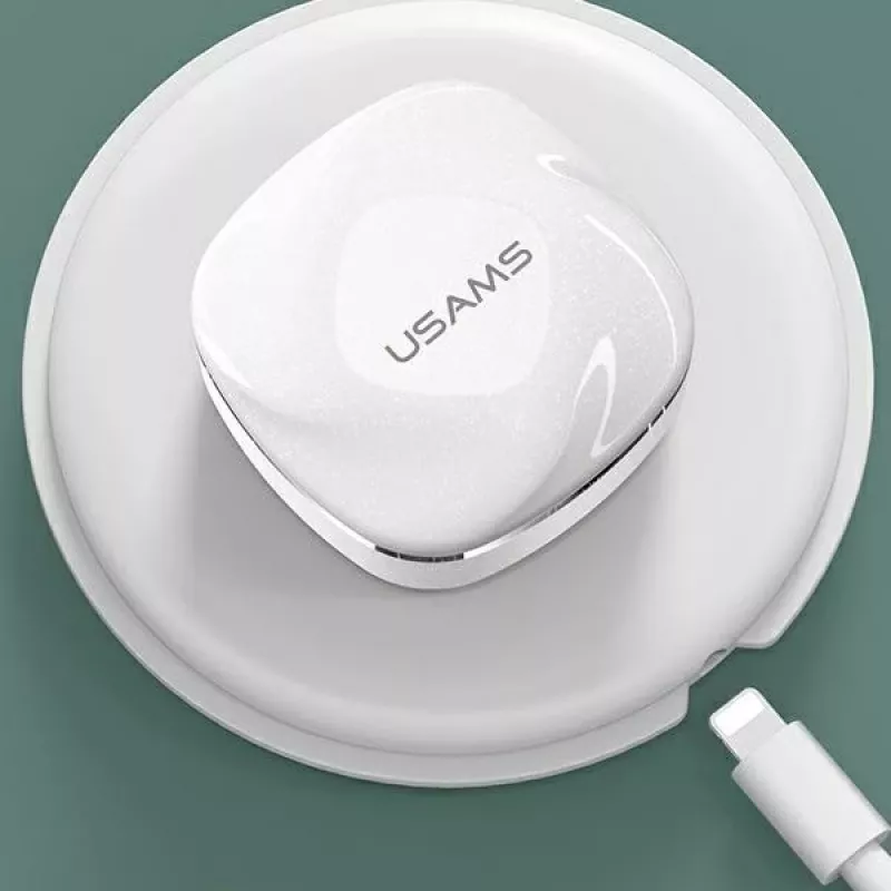 USAMS SDseries BHUSD01 True Wireless Stereo Bluetooth 5.0 oordopjes, wit