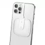 USAMS US-CD153 magnetische oplader 15W voor iPhone 12/13/14/15-serie - wit