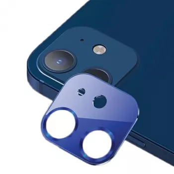 USAMS cameralensglas voor iPhone 12 metaalblauw BH703JTT05 (US-BH703)