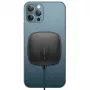USAMS US-CD159 magnetische draadloze oplader 15W extra dun voor iPhone 12-serie zwart