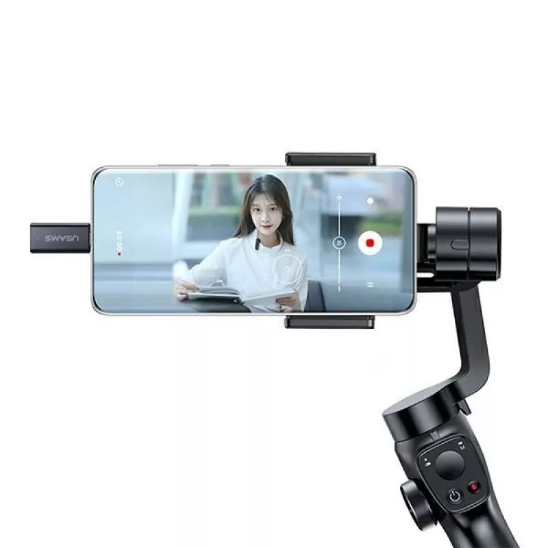 USAMS draadloze lavalier-microfoon ENC 2,4 GHz USB-C ZB243MKF01 (US-ZB243)