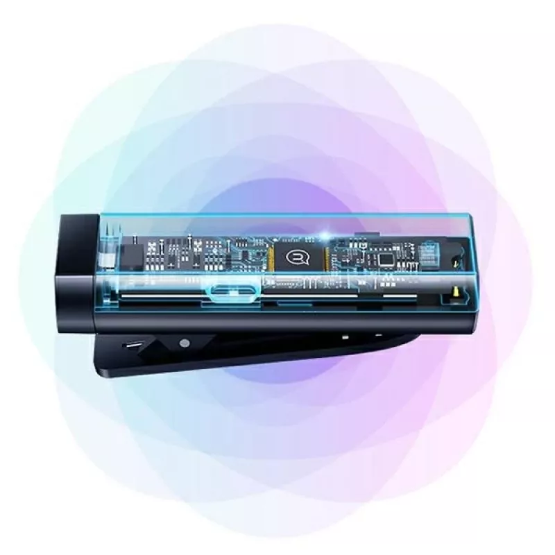 USAMS draadloze lavalier-microfoon ENC 2,4 GHz USB-C ZB243MKF01 (US-ZB243)