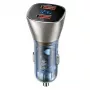 USAMS C29 45W 2xUSB-A snelladen autolader lichtgoud CC154CC01 (US-CC154)