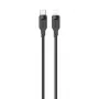 USAMS 125W snelladen autolader 2xUSB-A + 1xUSB-C transparant zwart CC158CC01 (US-CC158)