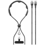 USAMS SJ759 U89 100W Fast Charging USB-C-kabel met massager, 1.2m, zwart