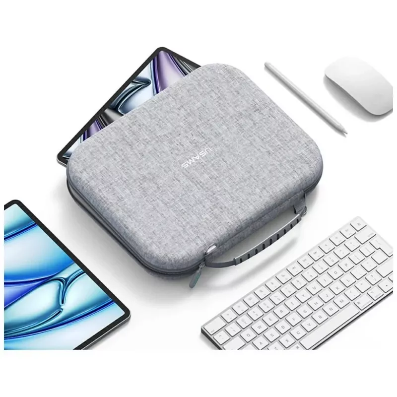 USAMS JX Series tablet-hoes voor 12,6-inch tablet - grijs
