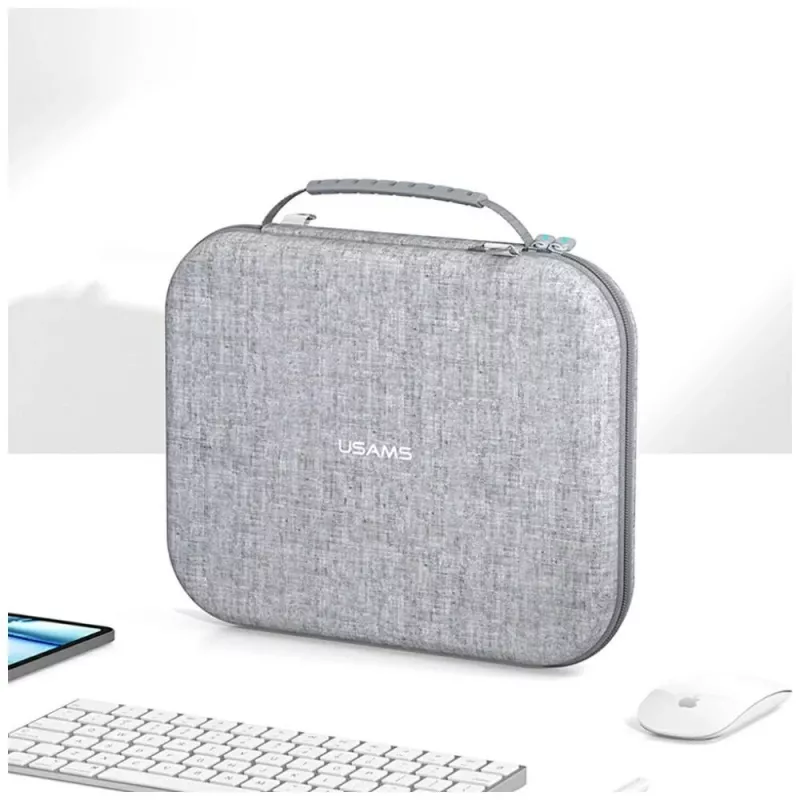 USAMS JX Series tablet-hoes voor 12,6-inch tablet - grijs