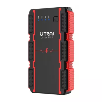 UTRAI JS Mini jumpstarter 1000A piek 10000mAh 12V met USB-C PD 18W, LED-zaklamp