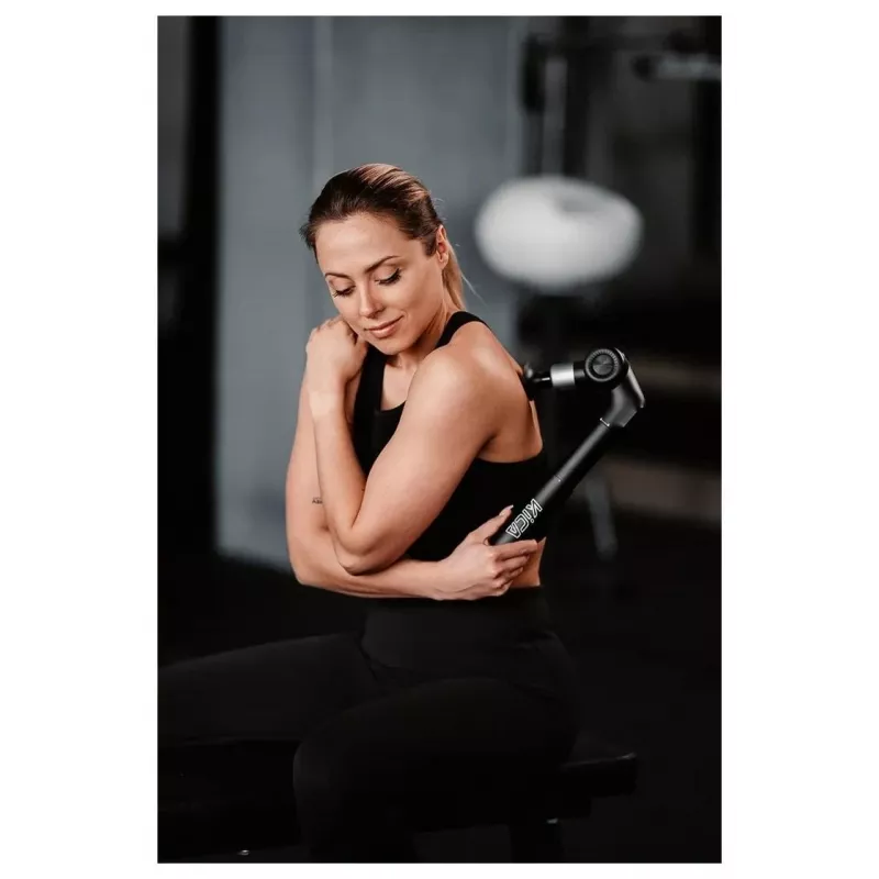 KiCA Evo percussie-massagepistool zwart