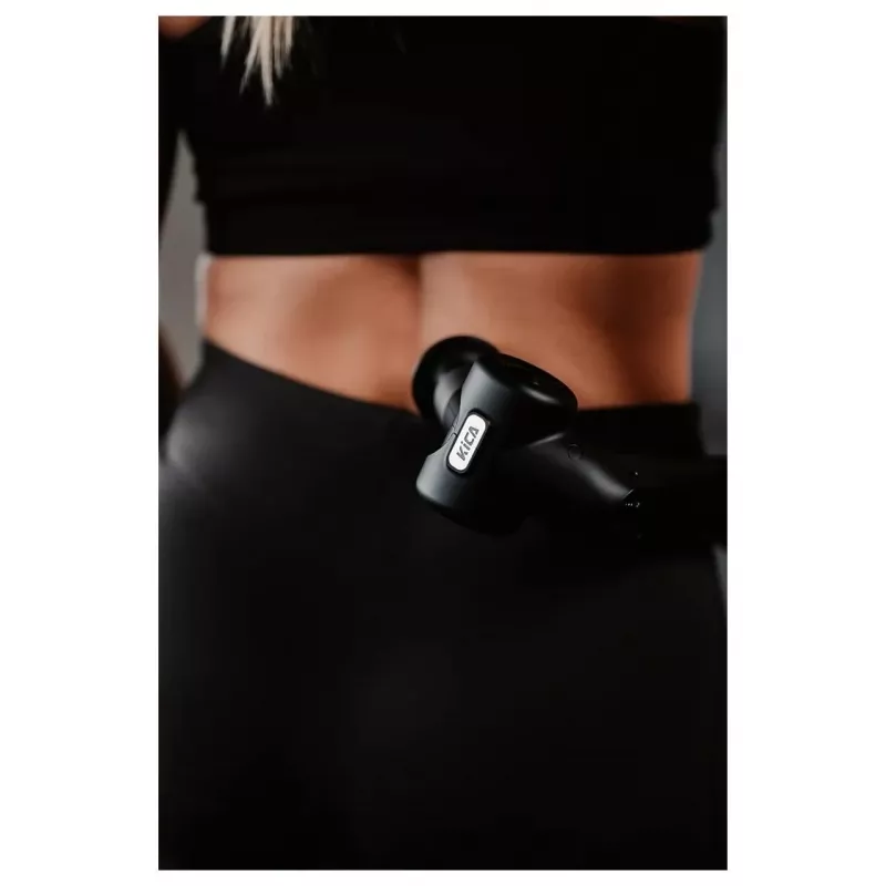 KiCA Evo percussie-massagepistool zwart