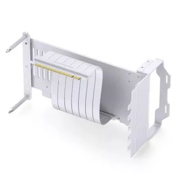 Jonsbo A50 verticale GPU-montageset, PCIe 5.0 riserkabel 175mm - wit