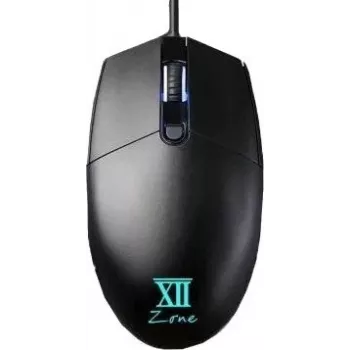 REMAX XII-V3500 gamingmuis met 7 kleurwisselingen, zwart, bedraad USB optisch, 6 knoppen, 800-2400 DPI
