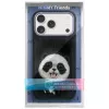 Nimmy Big Eyed Pet 2.0 Panda-hoesje voor Apple iPhone 17 Pro, zwart